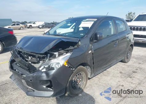 2024 Mitsubishi Mirage Es/Le z USA, uszkodzony, nr VIN ML32AUHJ9RH033025